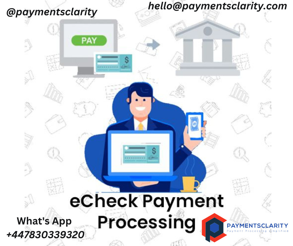 eCheck Processing for highrisk merchant account