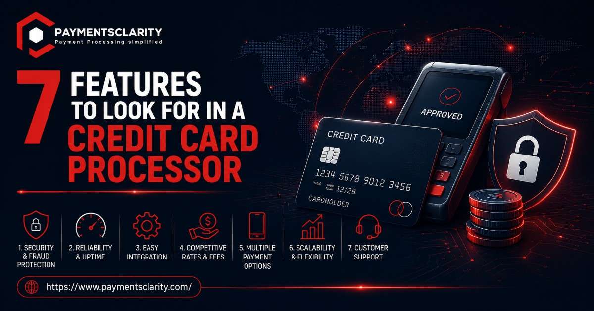 7 Features to Look for in a Credit Card Processor